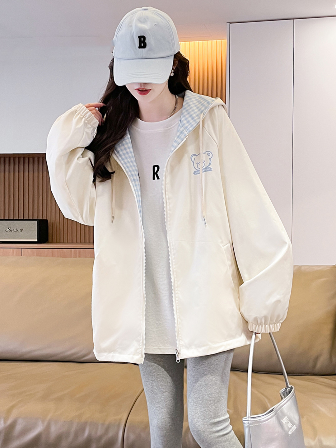 工装风休闲外套女